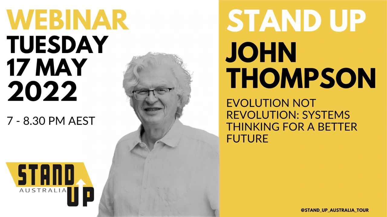 Evolution not Revolution: Systems Thinking for a Better Future