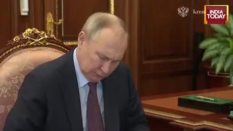 Kremlin Attack First Visuals Of Putin After Attack