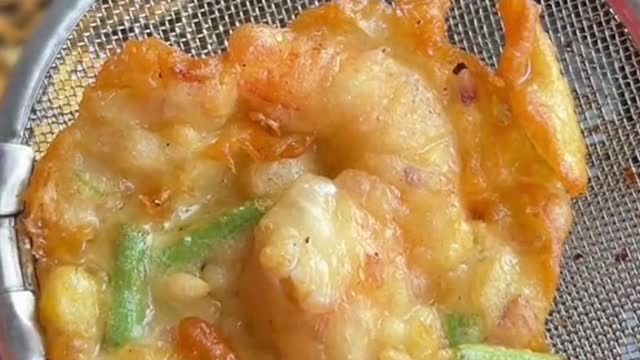 The secret homemade recipe for Cucur Udangš¤ 1st option