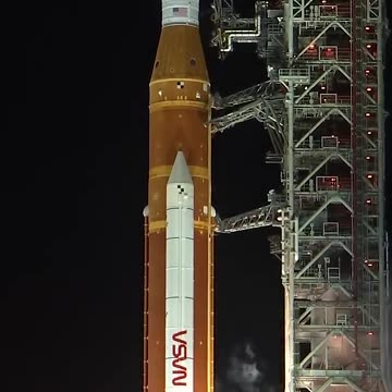 NASA's Artemis I Rocket Launch from Launch Pad 39B Perimeter