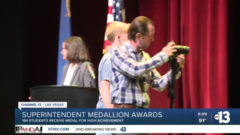 184 CCSD high school seniors earned Superintendent's Medallion award