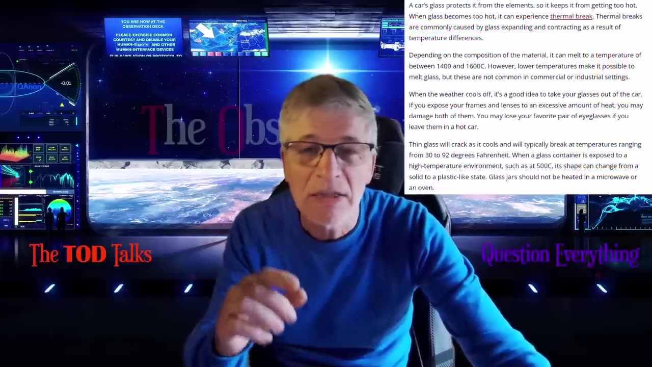 The Physics of fire and the Melting point of Truth