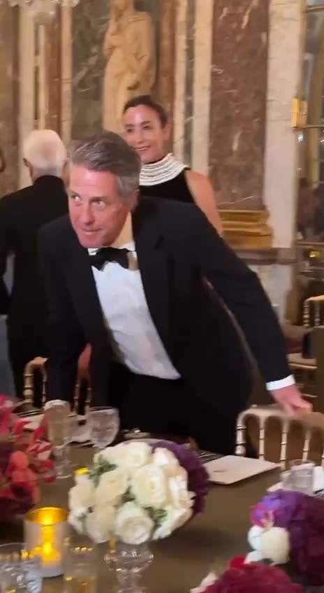 LET THEM EAT CAKE" — Footage of the royal dinner attended by King Charles II and Macron
