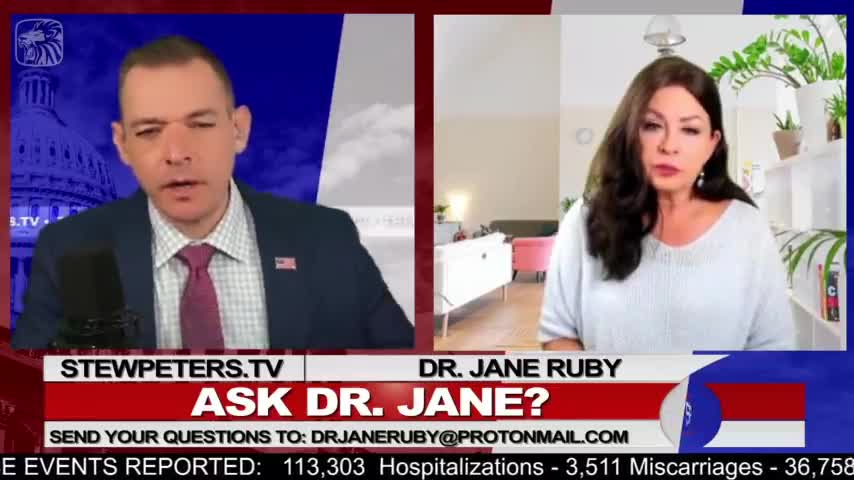 STEW PETERS WITH DR. JANE RUBY - WORLDWIDE PCR FRAUD, BLOOD CELL DEATH & STAYING HEALTHY