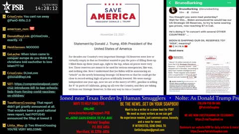 2021-11-23 13:00 EST - You Don't Say: with Nurse Nett, No Regerts, Maj WTF & more