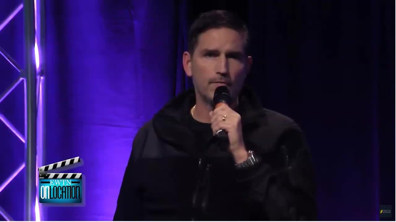 Jim Caviezel inspiring short speech on freedom