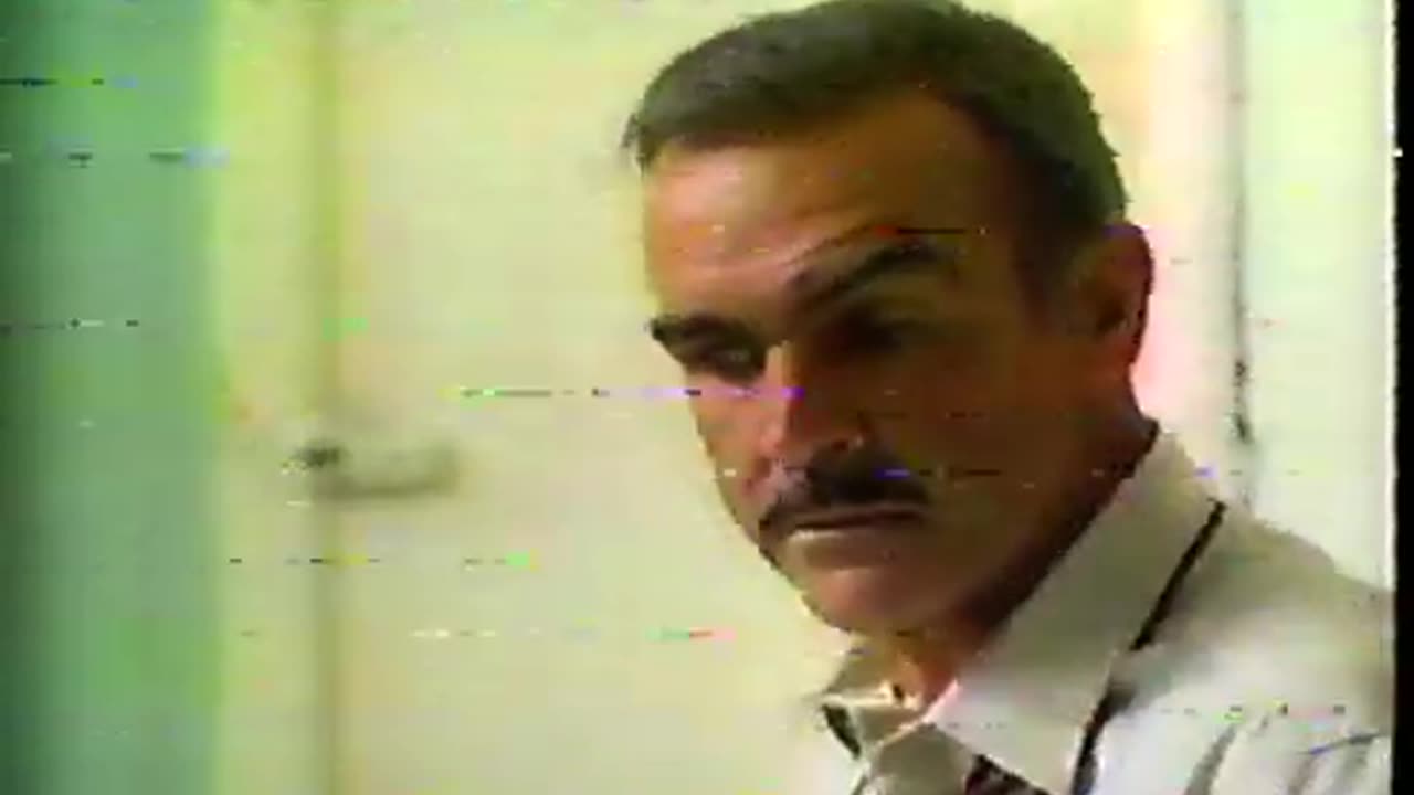 October 4, 1989 - WTTV Indianapolis Promo for Sean Connery in 'Cuba'