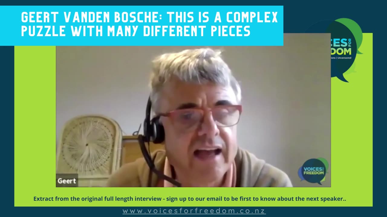 Geert Vanden Bosche: This Is A Complex Puzzle