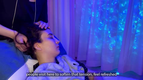 ASMR Dry head spa in Tokyo