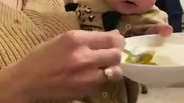 Cute baby try not to smile Challenge-2