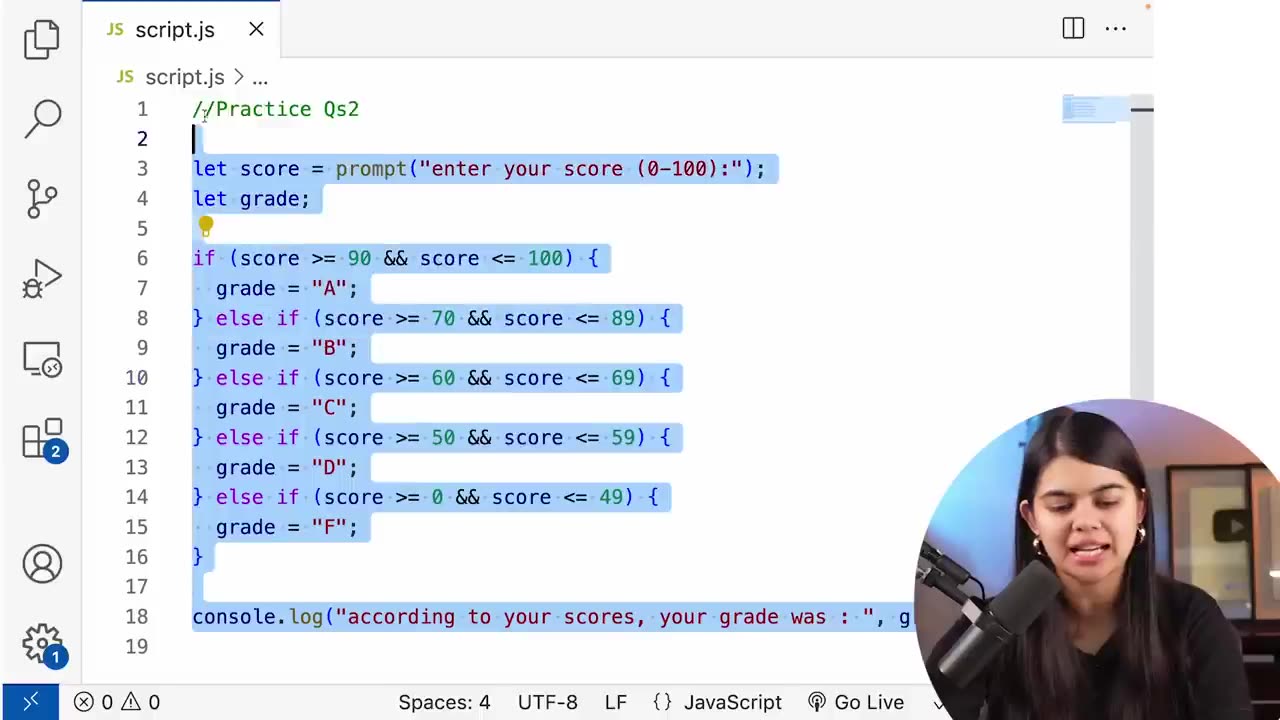 JavaScript Full Course ❤️ | Variables | Data Types | Lecture 2