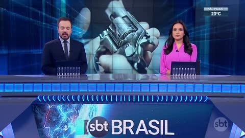 Delegado é assassinado a tiros em Farmácia | SBT Brasil (29/10/22)