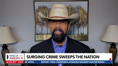 America’s Sheriff David Clarke On Newsmax Discussing Crime Wave Sweeping Across America