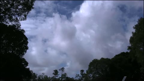 Florida Everglades Clouds Time Lapse