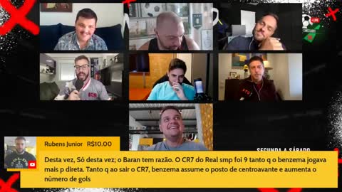 Os Cancelados 17/01/23 - Facincani desmonta a tese do Baran que o CR7 é na verdade é camisa 9