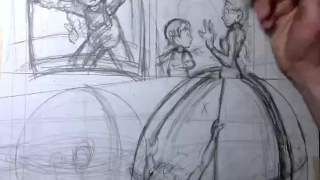 #ArtTimelapse Complete Process for Page 122