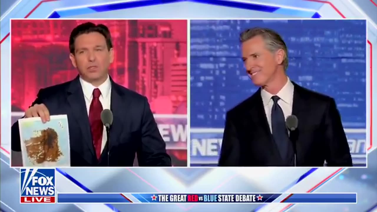 DeSantis Flaunts ‘Poop Map,’ Exposing San Francisco and Newsom