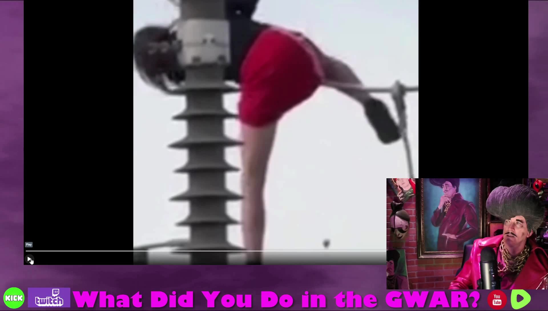 Suicidal Woman Climbs on Transformer Cables and Gets Shot in the Pussy for Her Trouble