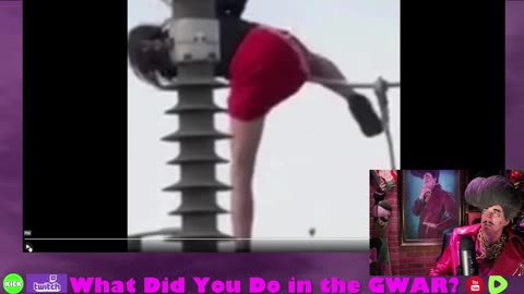 Suicidal Woman Climbs on Transformer Cables and Gets Shot in the Pussy for Her Trouble