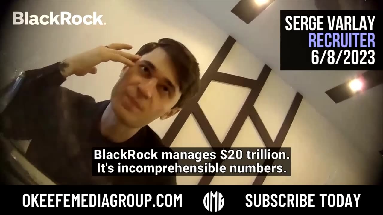 BLACKROCK INSIDER, SPILLS BEANS AFTER A FEW GLASSES OF WINE - LOOSE LIPS