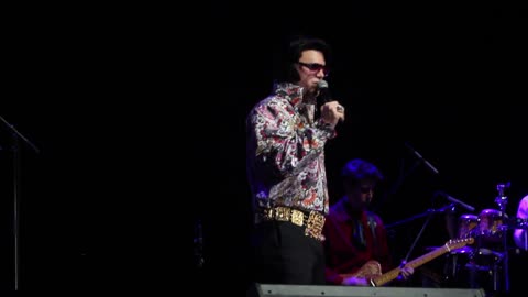 Al Joslin sings I've Got A Thing About You Baby Tupelo Elvis Festival 2024 Elvis tribute