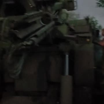 Footage from the Crew of a Ceaser 155mm Gun