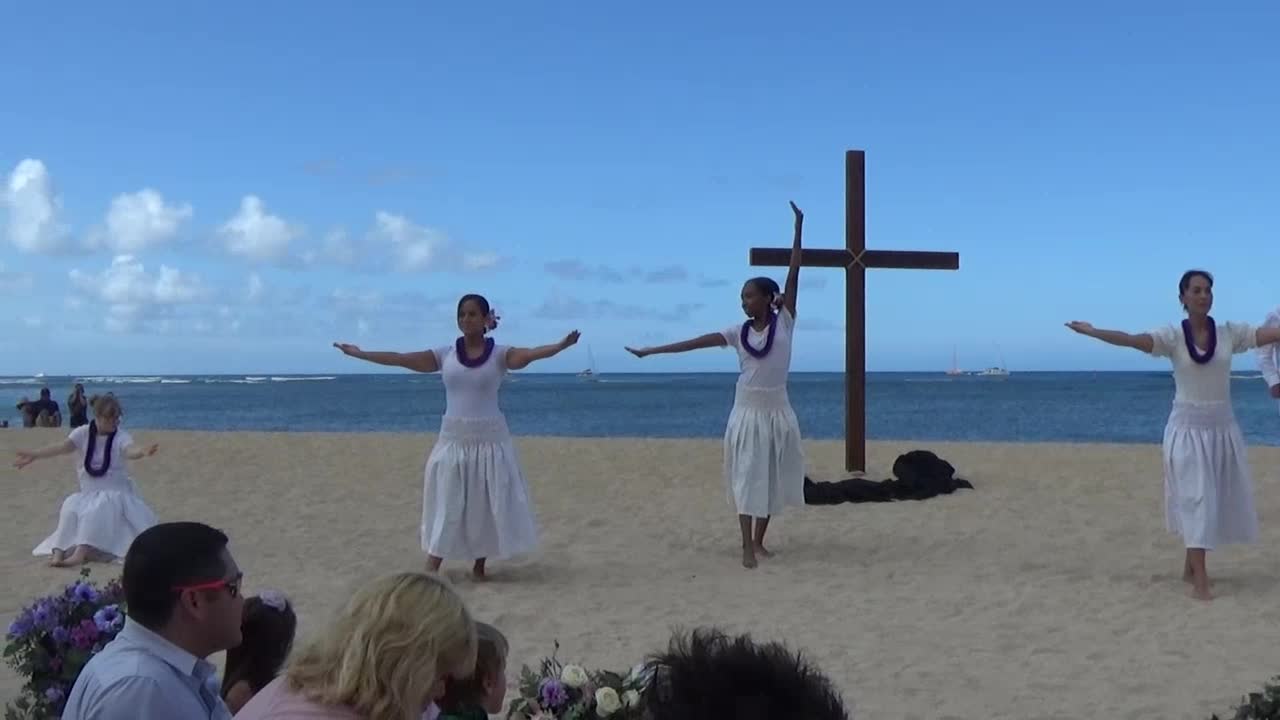 One Love — Easter On The Beach 2022 - Hula Halau