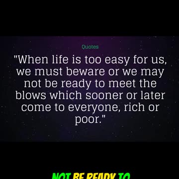 the quality of a person's life #deepquotes