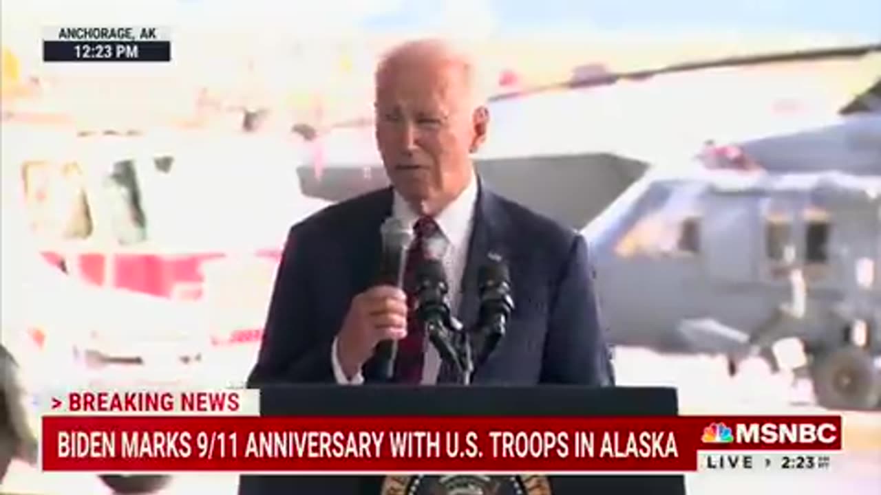 Biden lies about being in NYC on 9/11