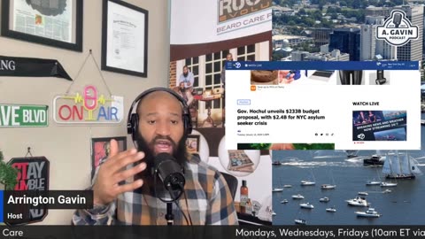 The Arrington Gavin Podcast "What's Going on in New York"