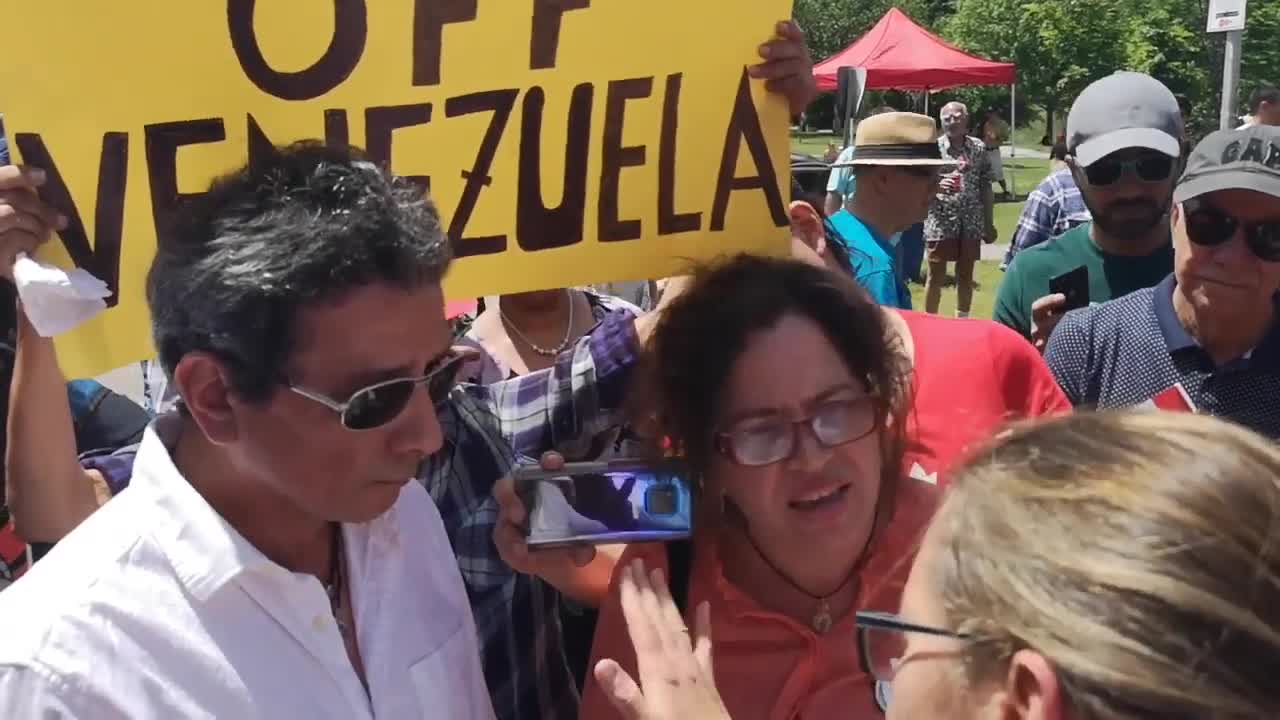 Venezuela.Toronto 01/07/19 Foreign Minister/Ministra Chrystia Freeland