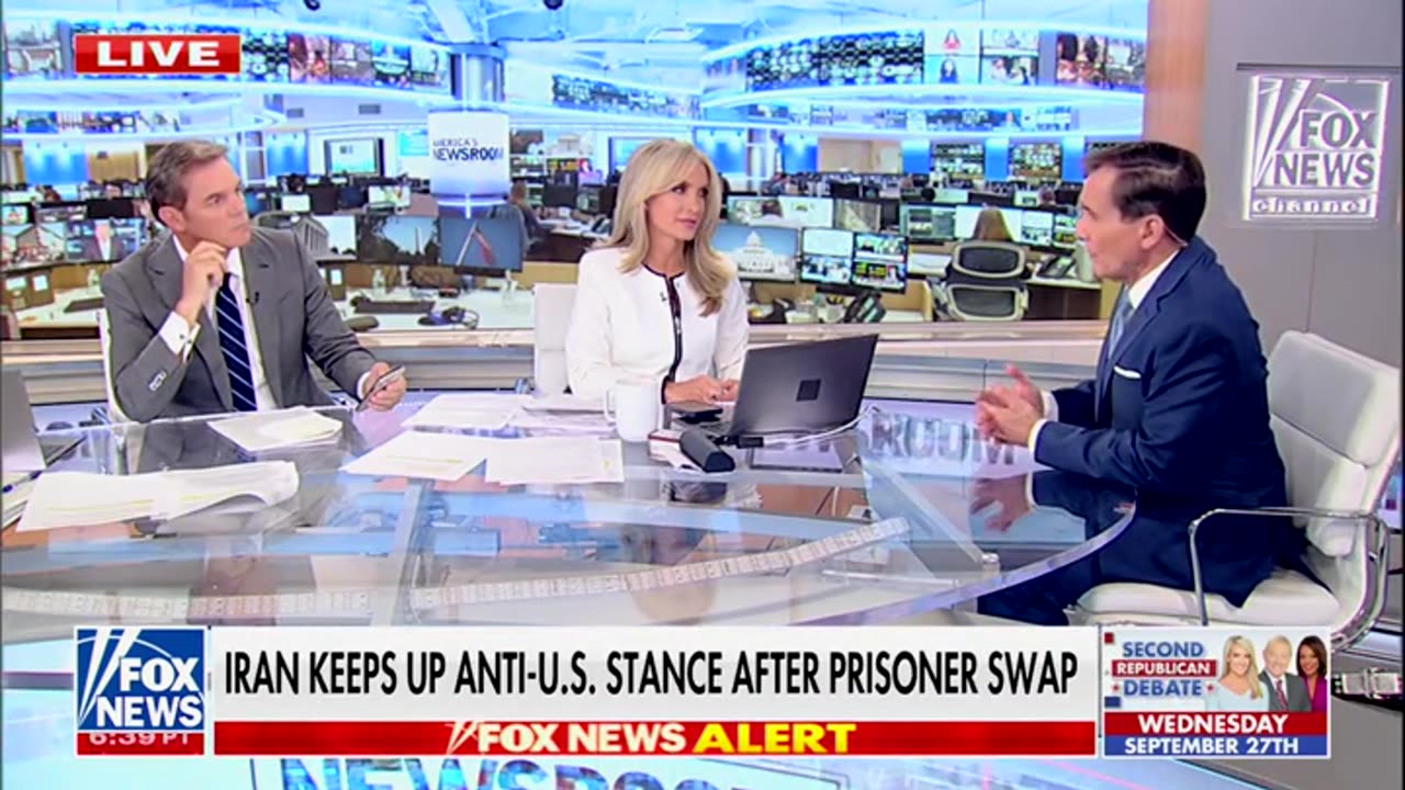 Fox Host Cuts Off Kirby After He Defends Iran Deal