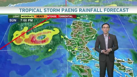 Bagyong Paeng mas malapit na sa Metro Manila at huling namataan sa San Pablo City Laguna | TV Patrol