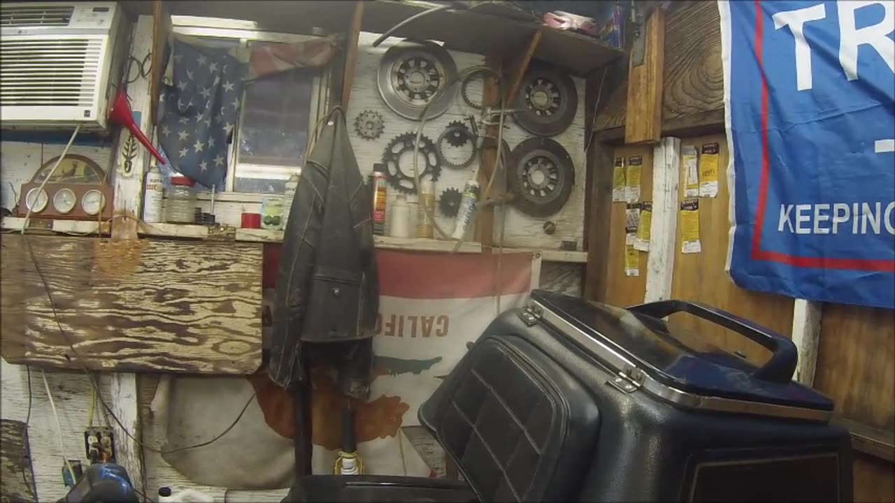 Rainy day at the shop