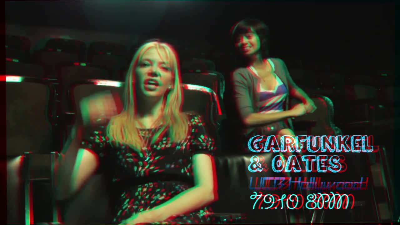 GARFUNKEL & OATES July 9th 2010 UCB Hollywood -The 3D SHOW!