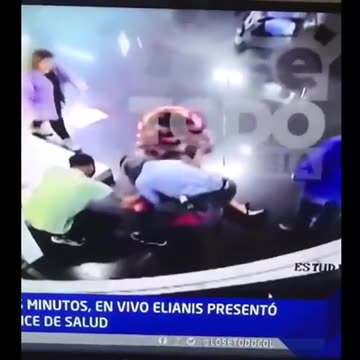 Another news presenter collapses on live TV 🤦🏻‍♀️ 🤦🏻‍♀️ 🤦🏻‍♀️