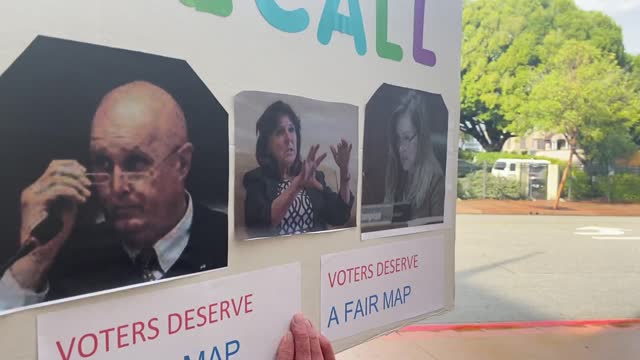 Redistricting Map Protest - December 14, 2021