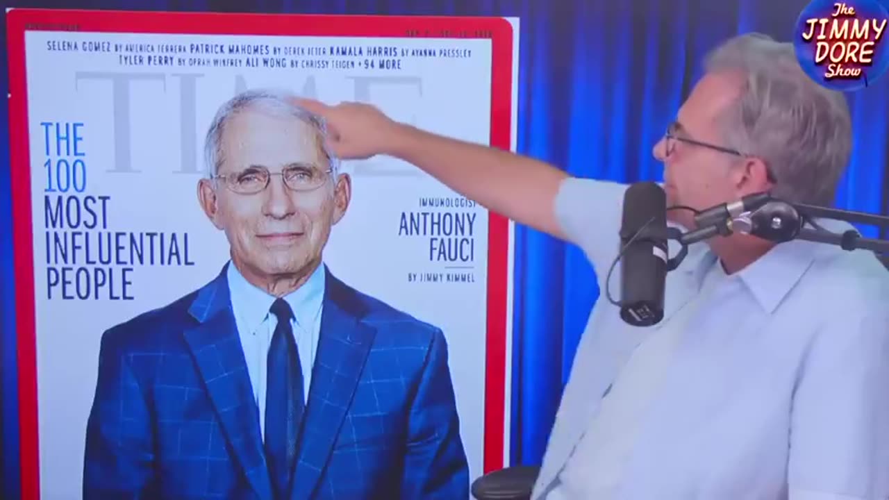 Time Gives Fauci Devil Horns! 11-29-23 The Jimmy Dore Show