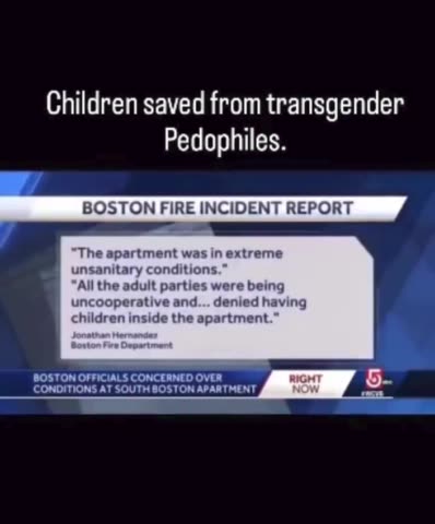 Meanwhile, in the United States, children are being found in “transgender safe spaces”
