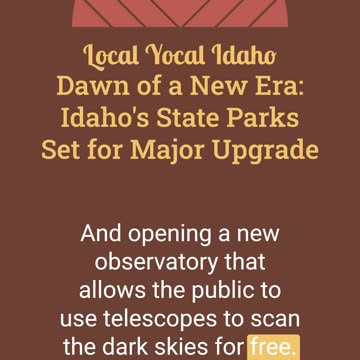 Dawn of a New Era: Idaho's State Parks Set for Major Upgrade
