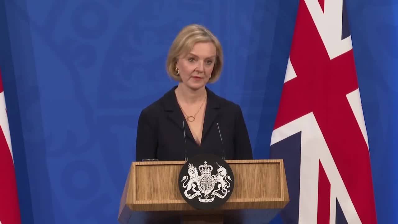 Liz Truss holds press conference after Kwasi Kwarteng’s resignation