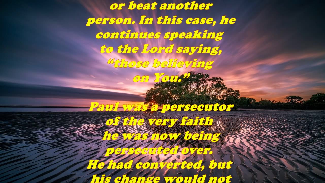 The Book of Acts 22:19 - Daily Bible Verse Commentary