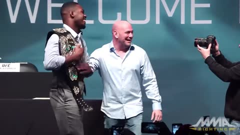 Jon Jones, Anthony Johnson Play Prank on Dana White