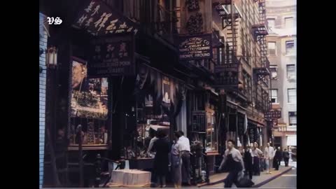 Fabulous New York 1930s / Harlem, Chinatown, Little Italy, Borough Park in Color