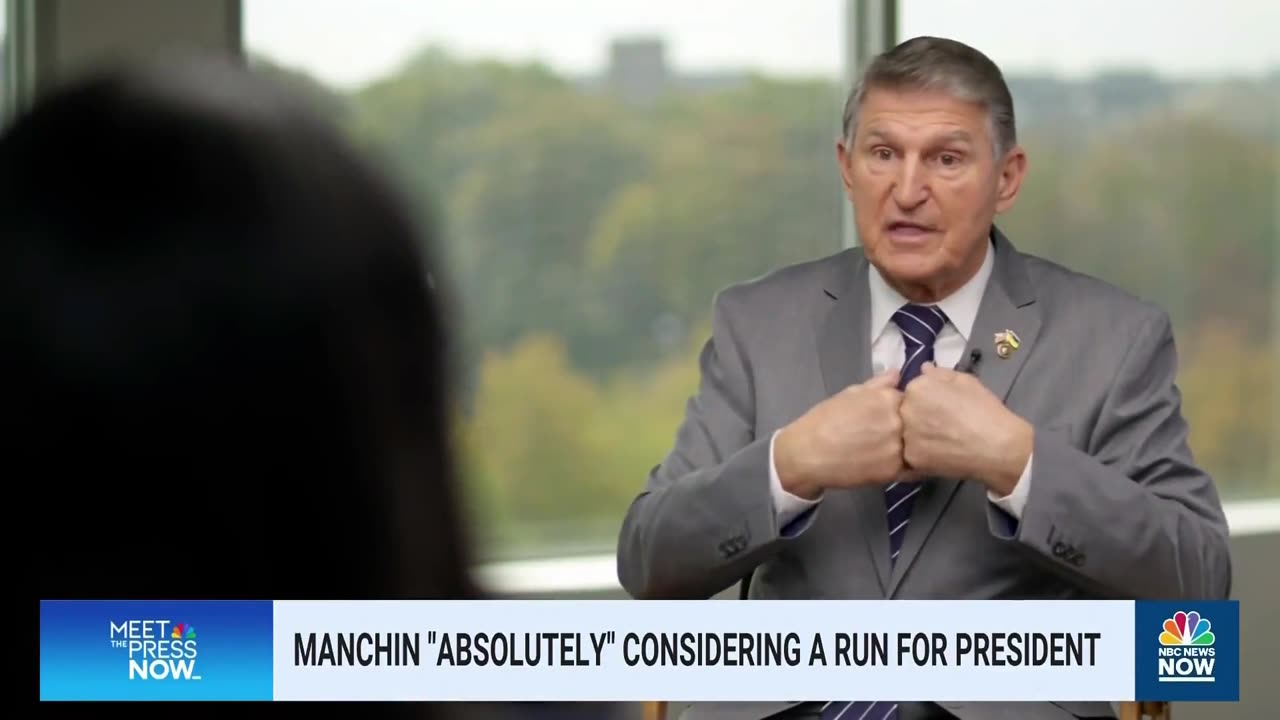 Manchin Says He's Considering 2024 Run