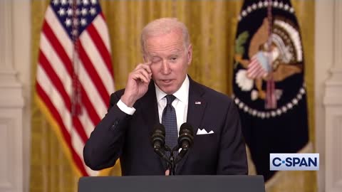 President Biden: "Invading Ukraine will prove to be a self-inflicted wound."