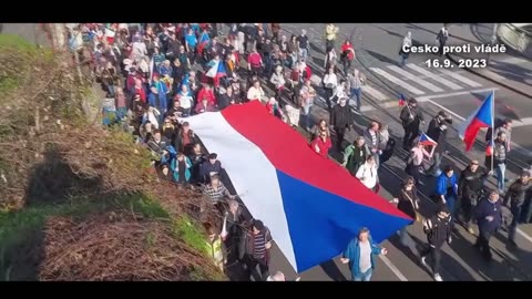 Upoutávka demonstrace na 16.9. 2023 Česko proti vládě