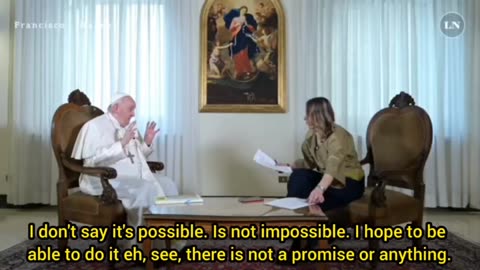 Pope Francis said that he would only visit Kiev if he also visits Moscow, both or neither.
