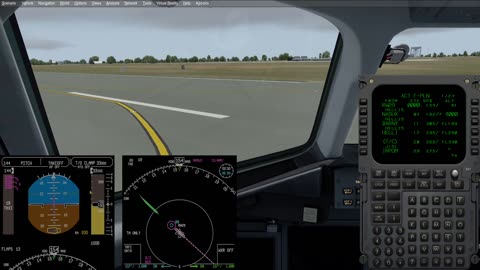 Darwin YPDN - Perth YPPH Cold and Dark Taxi Take Off 717 P3D IVAO