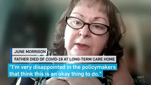 Daughter of man who died in Ontario LTC home reacts to plan to transfer seniors from hospitals_Cut